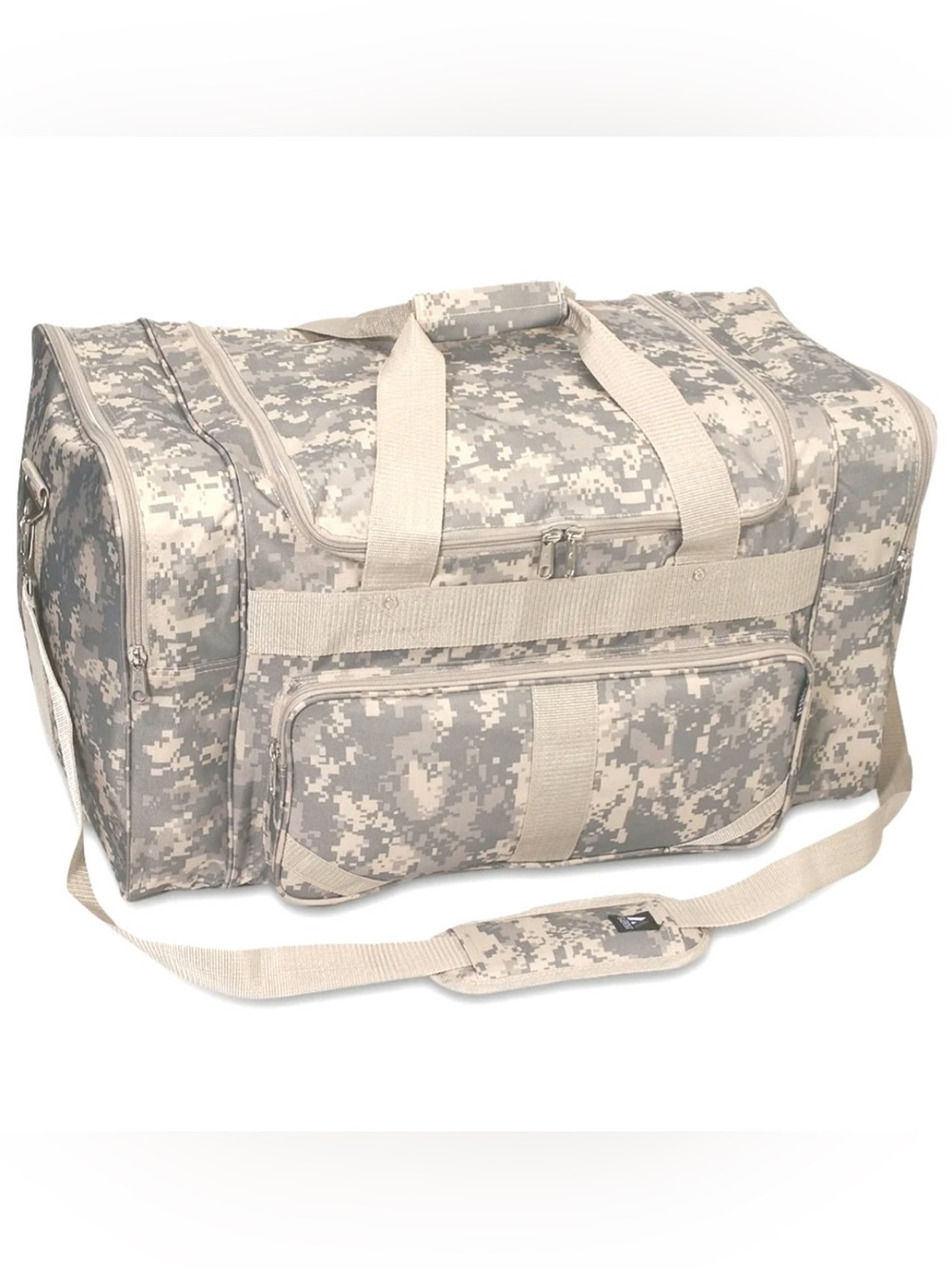 Everest ACU Digital Camouflage Tactical Duffel Bag w/ Shoulder Strap